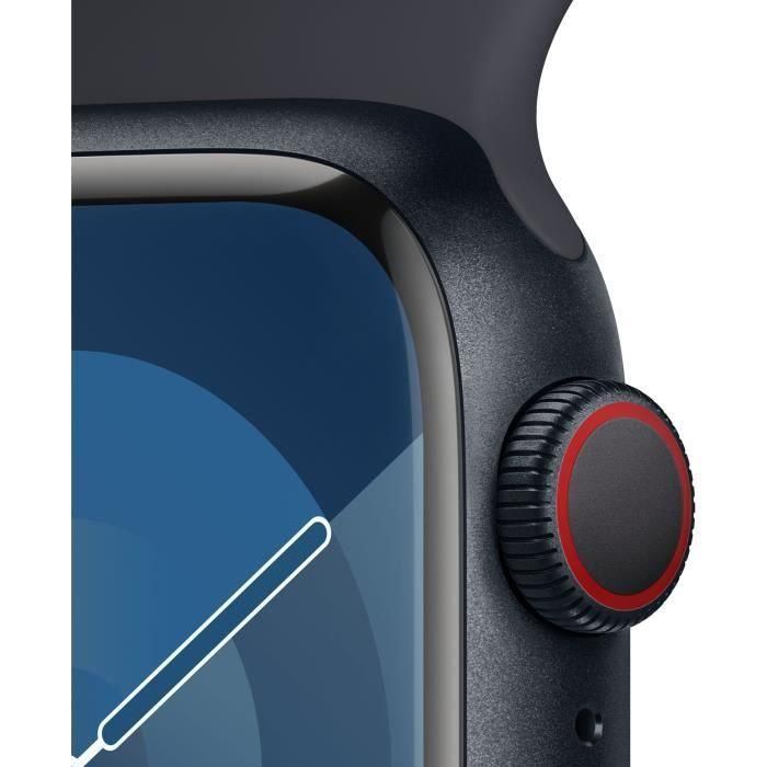 Apple Watch Series 9 - 45mm - Aluminium - Midnight - GPS refurbished, photo 2