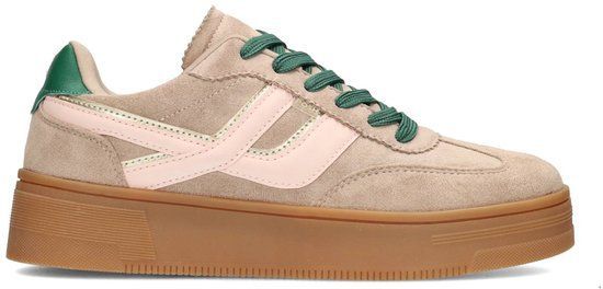 Posh By Poelman Georgia - Dames Sneakers - Maat 37 - Beige