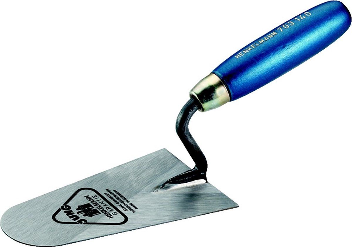 Jung Henkelmann Jung-Henkelmann - Troffel - Roestvrij Staal - 170 G - Blauw