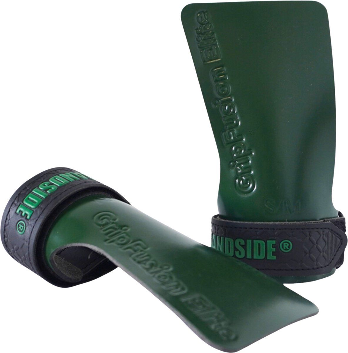 Sandside Grips Elite 2.0 - Sticky Hand Grips - Geen Kalk - Fingerless - Army Green L/Xl
