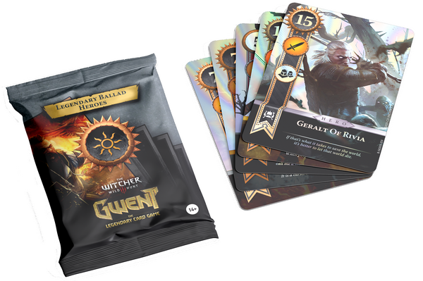 Mnky Gwent - 10 Legendarische Foilkaarten Nilfgaard (10 Stuks)