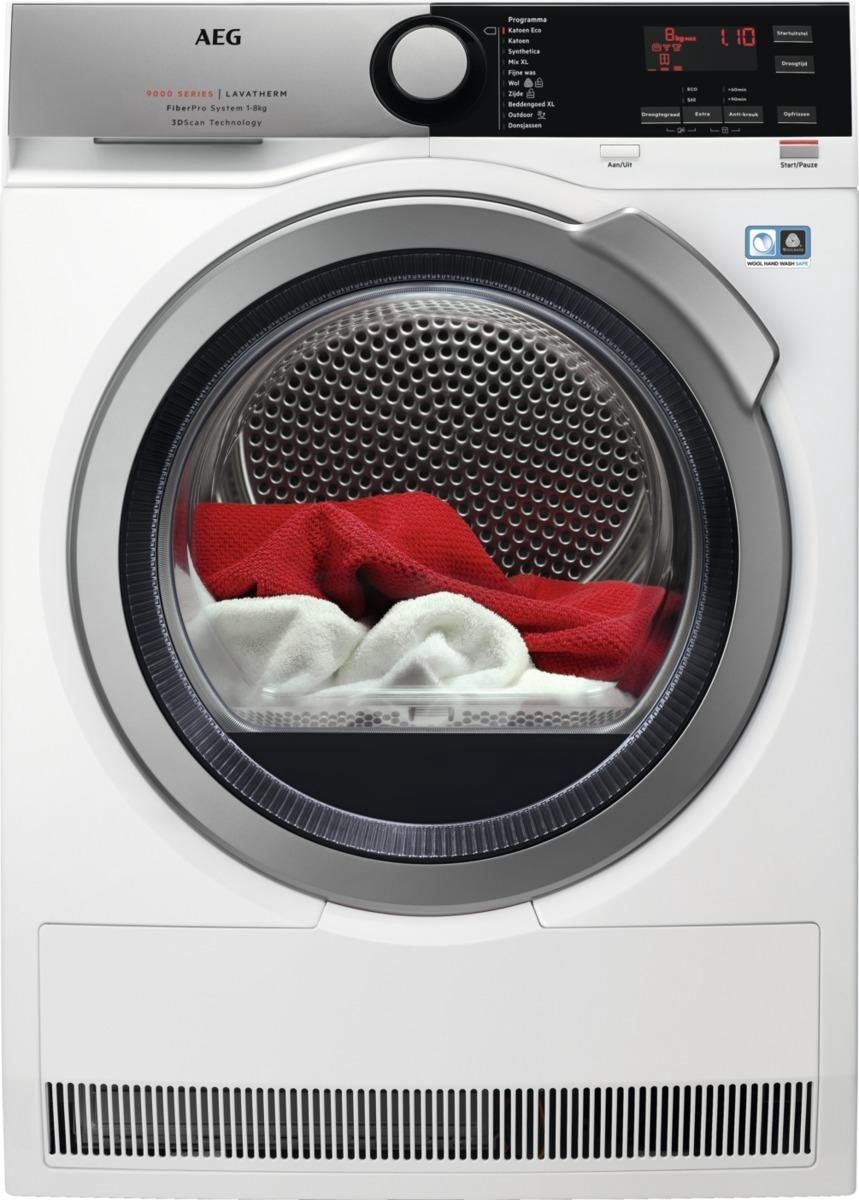 Aeg T9DENS87 - Warmtepompdroger - FibrePro® 3D-scan - Energielabel A+++