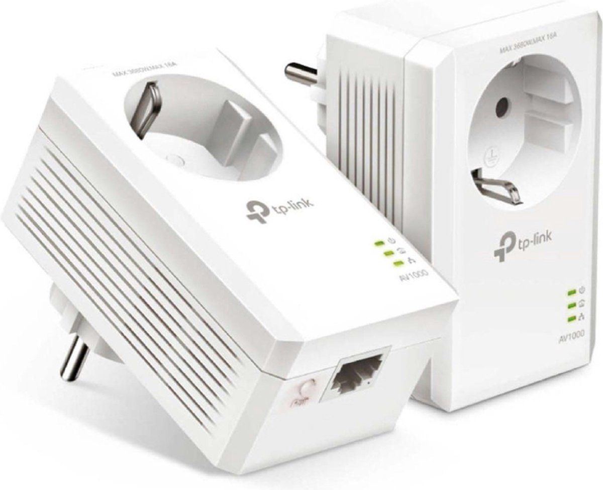 TP-Link TL-PA7017P KIT - Powerline Adapter - 1000 Mbps - Zonder WiFi