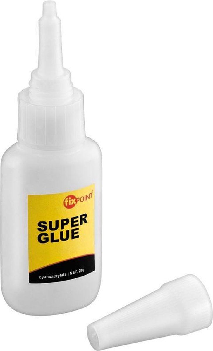 Fixpoint superlijm - 20 gram - Extra sterk - Wit