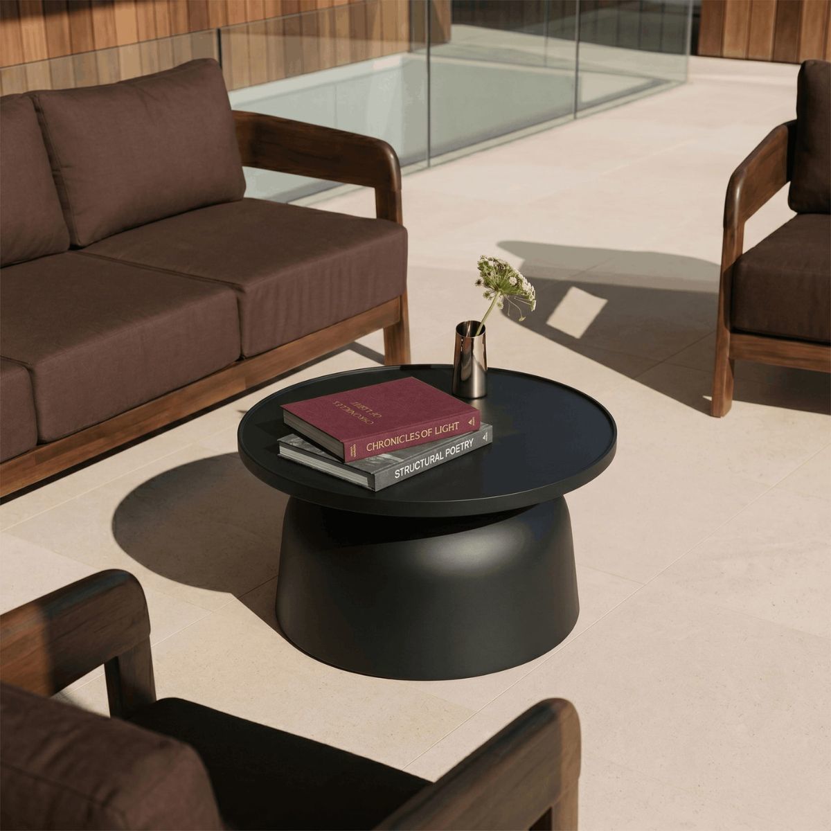 Kick bijzettafel Elio - Design en functionaliteit - Zwart