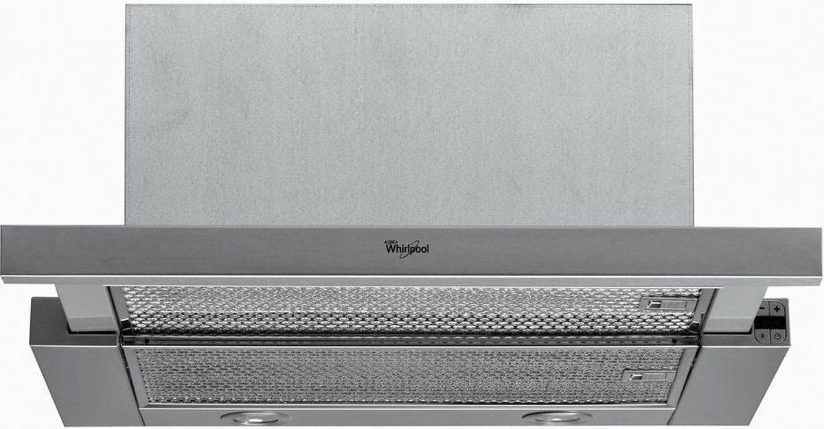 Whirlpool AKR 473/1 IX - Afzuigkap - Inbouw - RVS - 3 standen - 419 m³/u