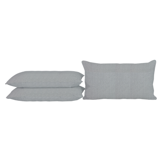 Sunburst Sierkussen - Kussen - Kussens 40x60cm Grijs (2 Stuks)