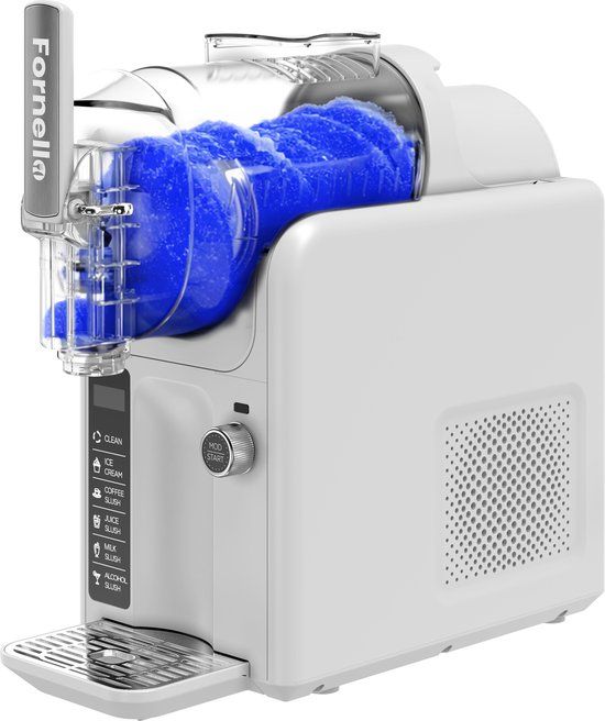Fornello Slushmachine 2L - Slush puppy maker - Actief koelsysteem - Wit