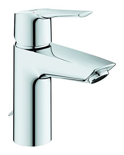 Grohe Start Wastafelkraan - Waterbesparend Met EcoJoy - Chroom - Incl. Waste Aan Ketting