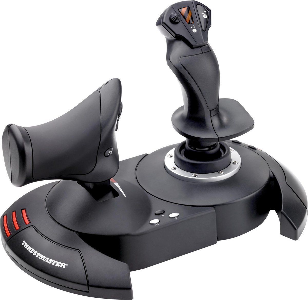 Thrustmaster T.Flight HOTAS X - Joystick en throttle - Dubbel roersysteem met 12 programmeerbare knoppen
