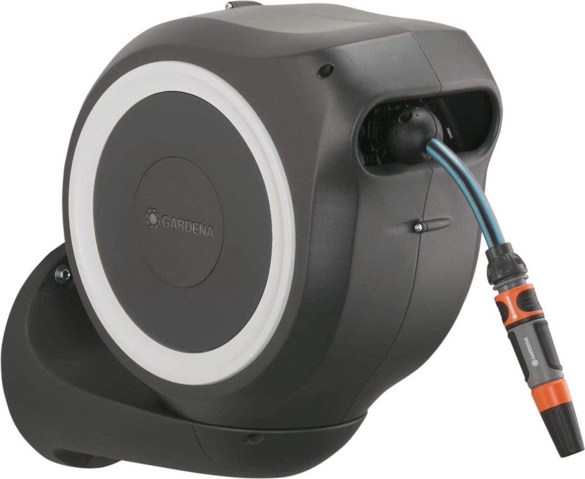GARDENA RollUp S - Wandslangenbox - 15 Meter -Ø 11 mm - Antraciet