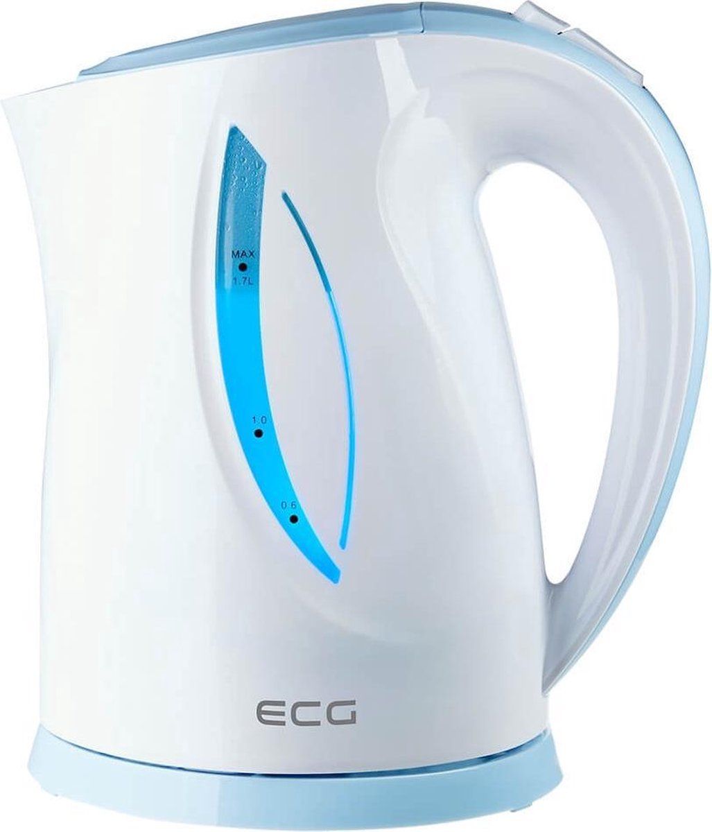 Ecg Rk 1758 - Waterkoker - 1, 7 Liter - 2000 Watt - Lichtblauw