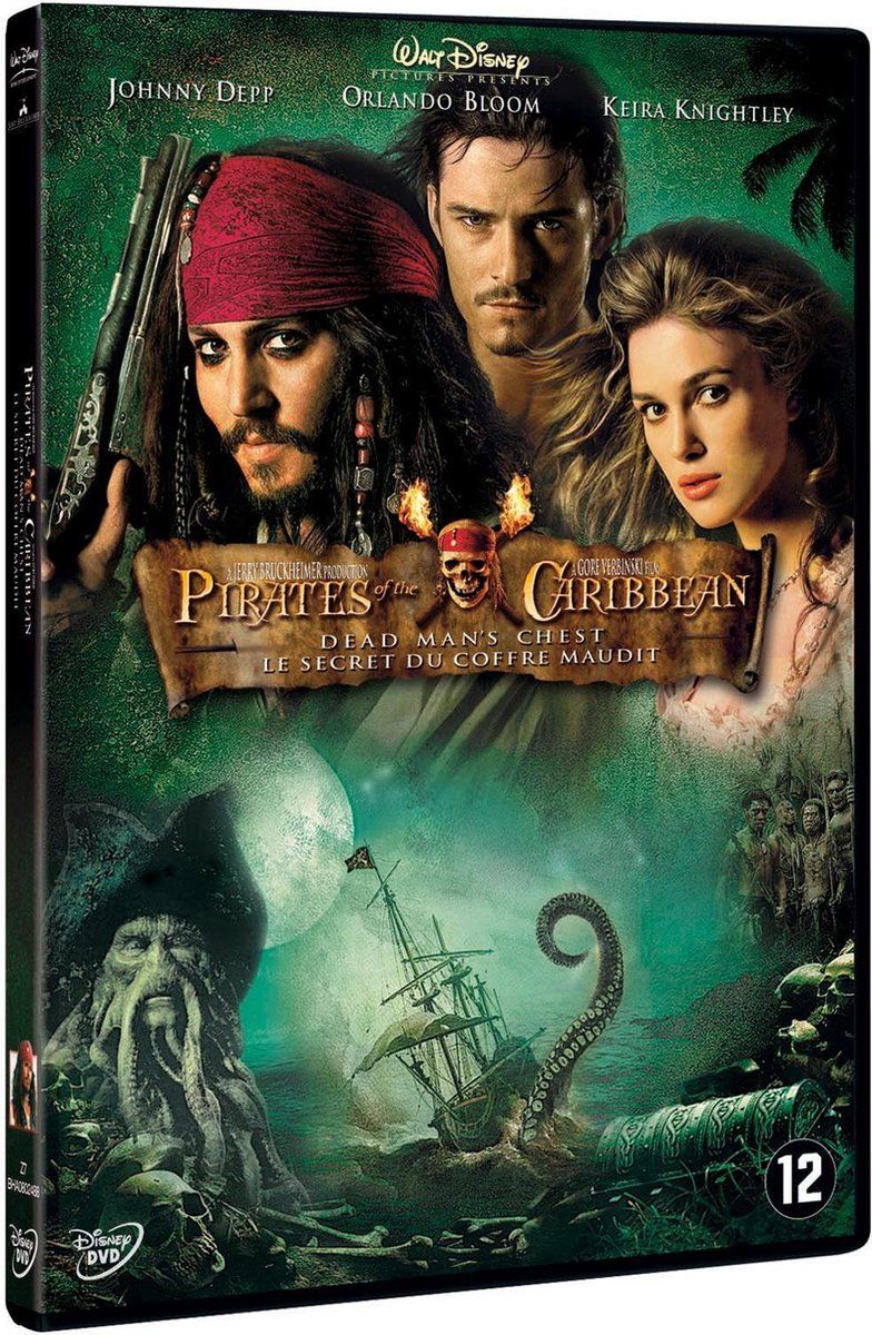Bill Nighy Walt Disney - Pirates Of The Caribbean 2 - Dead Man's Chest - Dvd