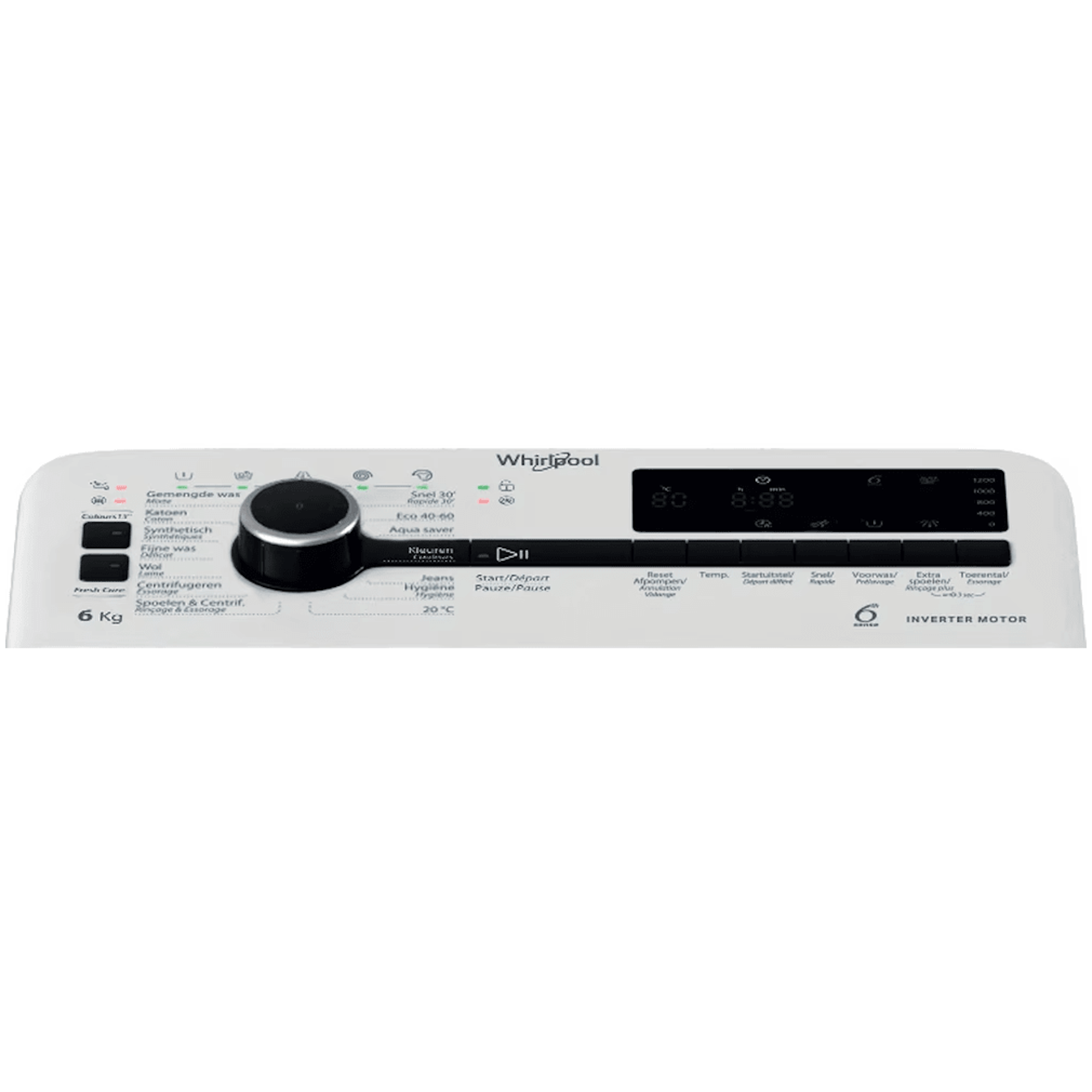 WHIRLPOOL TDLR6261BSBE - Bovenlader wasautomaat - 6 kg vulgewicht - 14 programma's refurbished, photo 3
