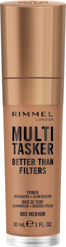 Rimmel Multitasker Better Than Filters Primer - Kleurcorrigerend - 30 ML - 005 Medium