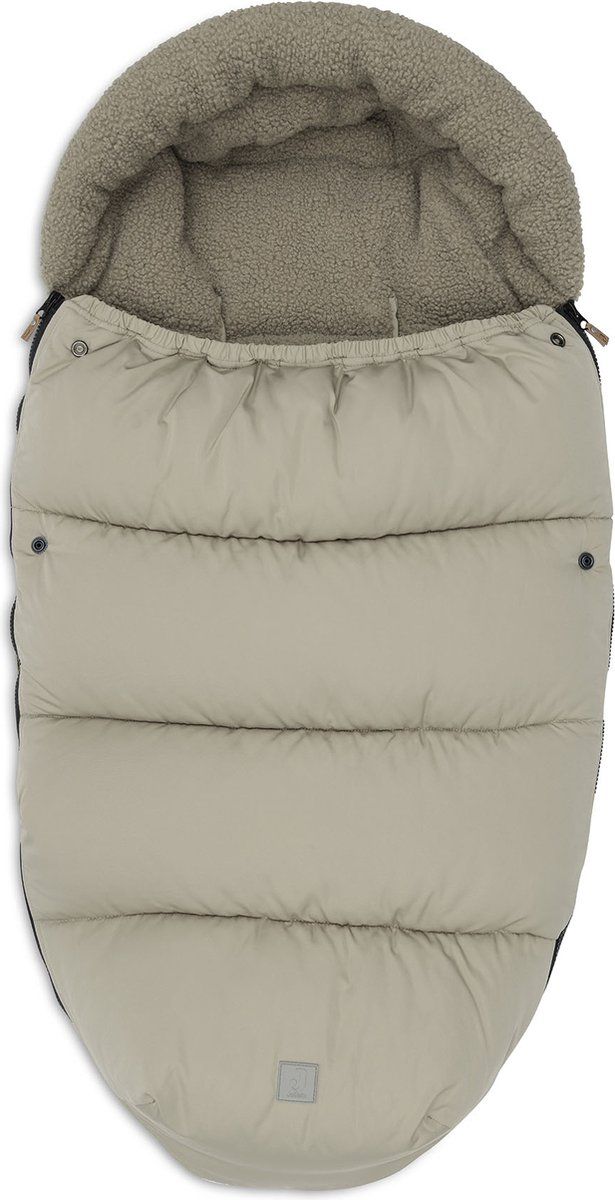 Jollein Voetenzak - Buggy&Kinderwagen - Waterafstotend Met Capuchon - Puffed Olive Green