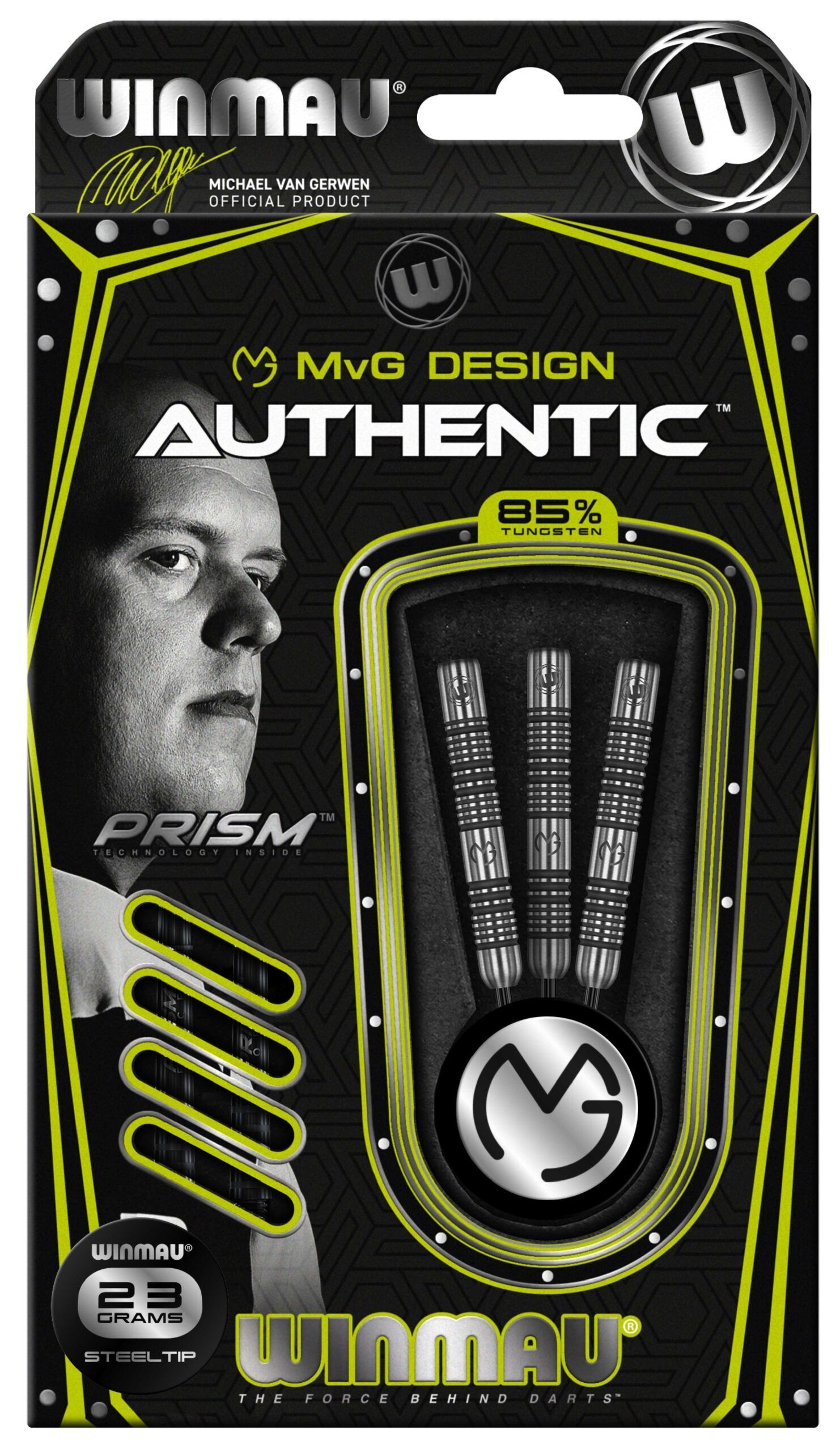 Winmau MvGerwen Authentic - Darts - 24g - NT85