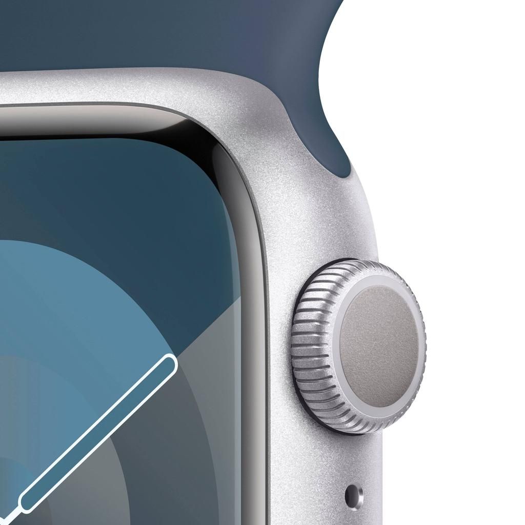 Apple Watch Series 9 - 45mm - Aluminium - Zilver - GPS refurbished, photo 4