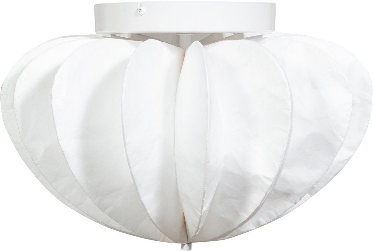 WOOOD Dalia - Plafondlamp - Tyvek - Wit - 28xØ40 cm