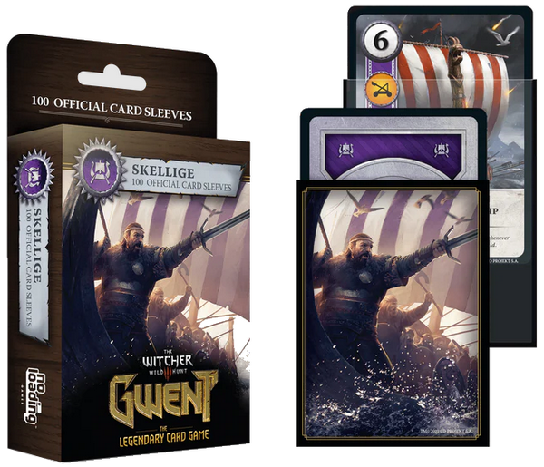 Mnky Gwent - Sleeves - Skellige - 100 Stuks (100 Stuks)