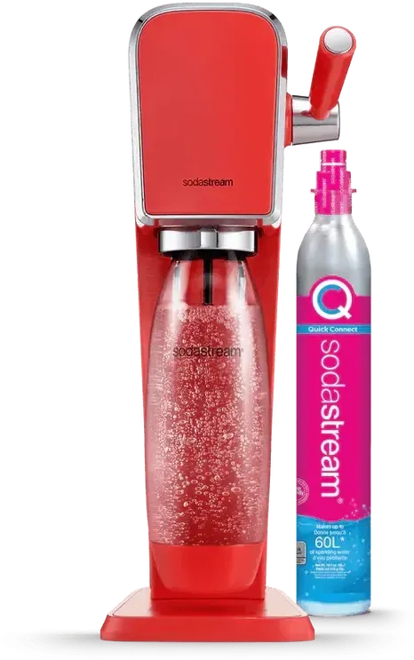 SodaStream ART - Sodamaker - Quick Connect - Rood