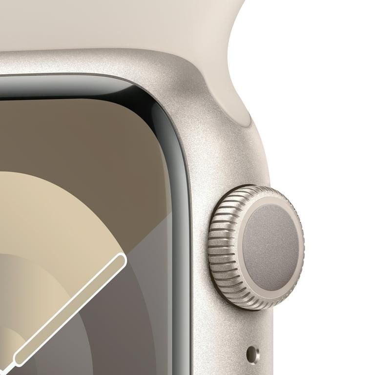 Apple Watch Series 9 - 45mm - Aluminium - Sterrenlicht - GPS + Cellular refurbished, photo 3