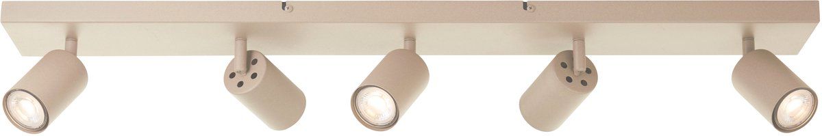 Brilliant Deckenstrahler "Jello" GU10 1 Stk. Warmweiß GU10 Led Inkl., 350 Lm, 3000 K, Schwenkbar, Metall, Champagnerfarben