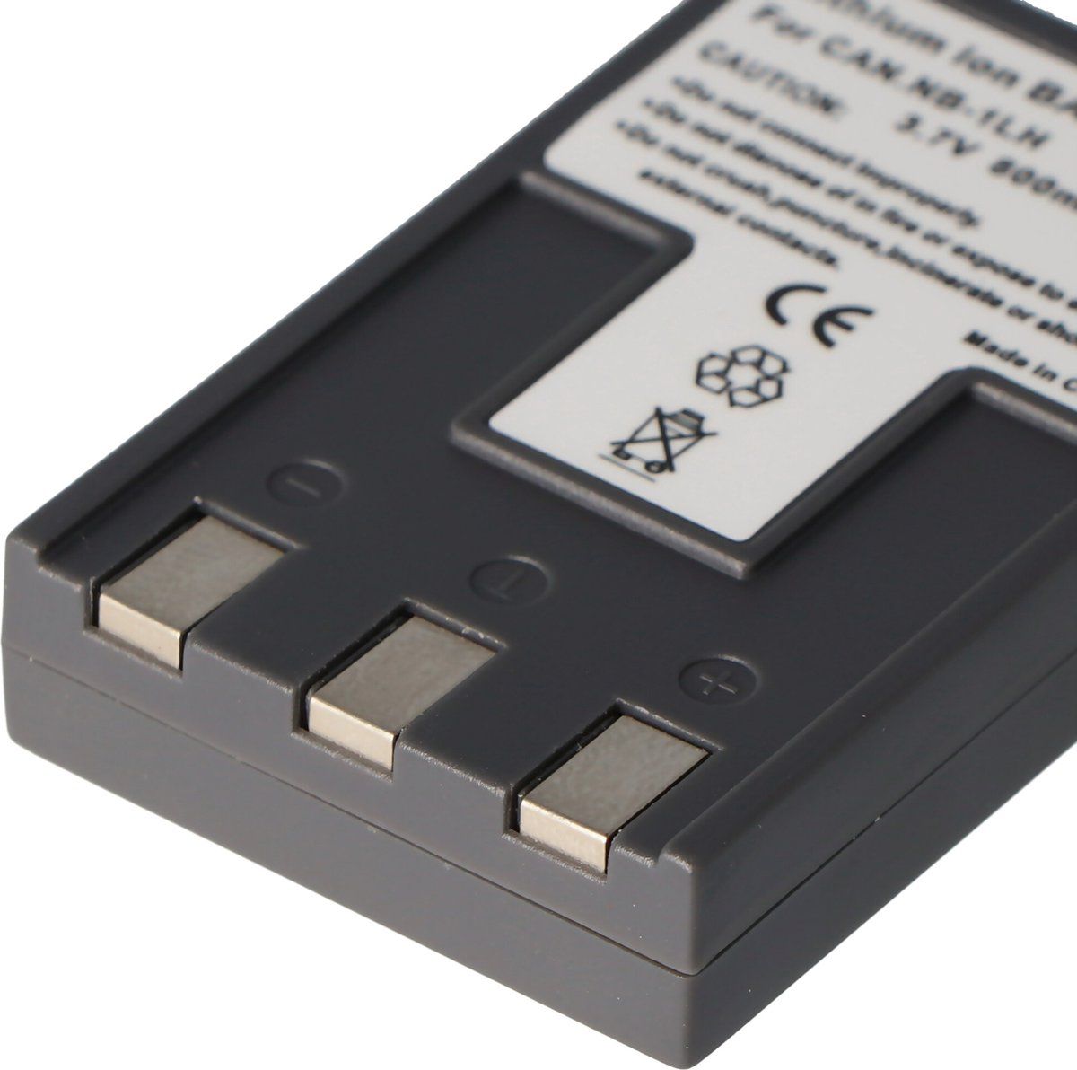 AccuCell-batterij Geschikt Voor Canon Digital Ixus 400-batterij