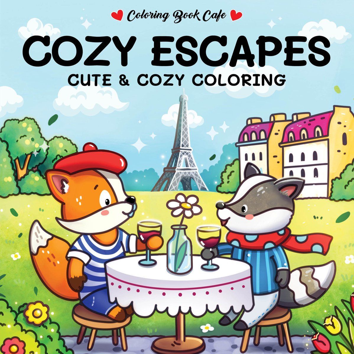 Cozy Kleurboeken Cozy Escapes - Kleurboek Voor Volwassenen - Schattige Dieren En Knusse Scènes