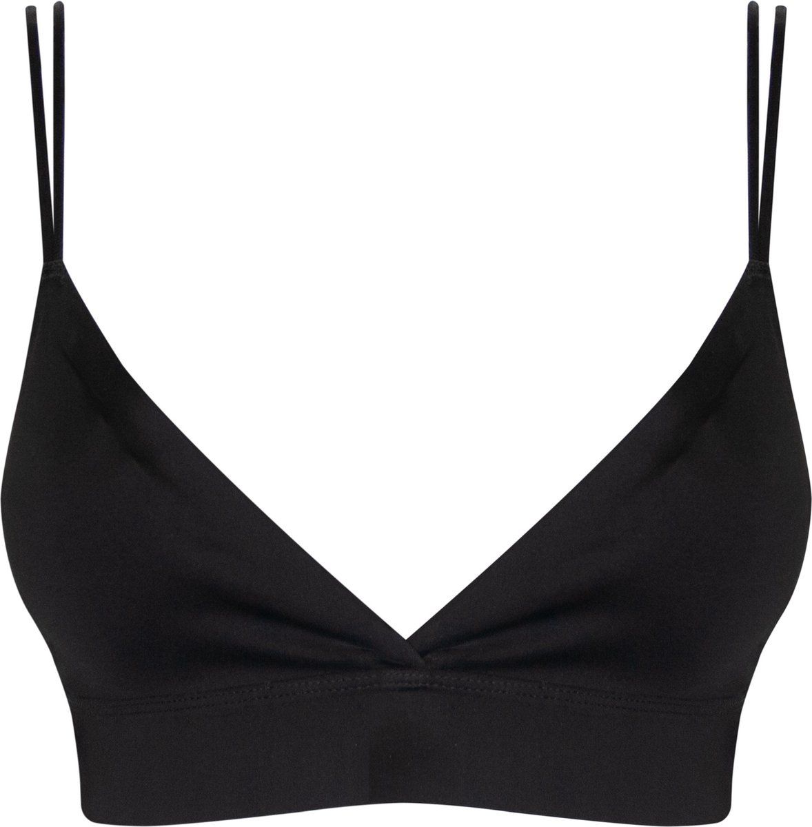 Magic Bodyfashion Dream Organics Bralette - Naadloos Design Met Uitneembare Pads - Zwart - Maat Xl