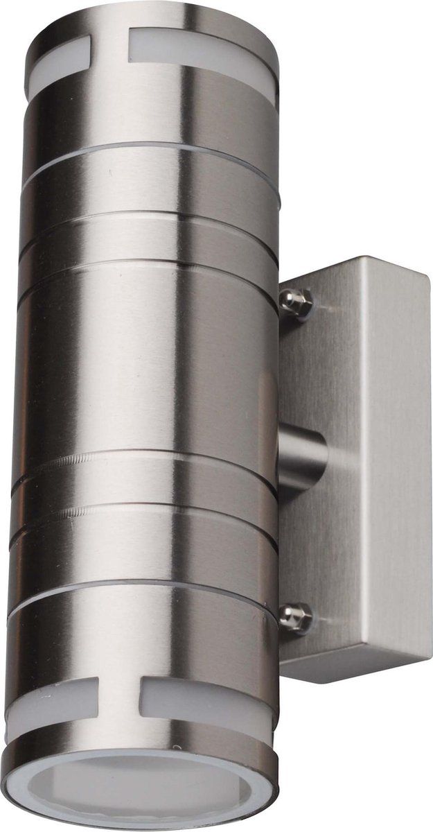 V-Tac Vt-7632 GU10 Buitenverlichting - Omhoog - Omlaag - Fittingen - Roestvrij - Staal - IP44 - Modelnr, - Vt-7632