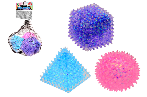Merkloos 3 Slow Rise Squeeze Glitter Vorm 24622