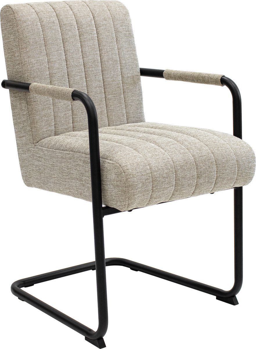 Kick Buisframe Stoel Isa - Beige