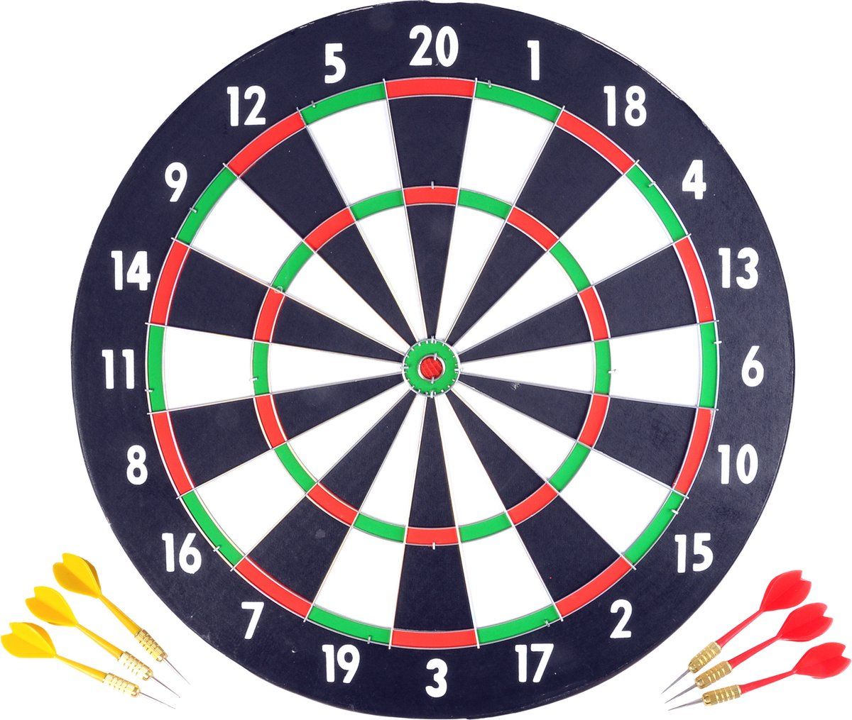 Longfield Dartbord + Dartpijlen 18 Gr