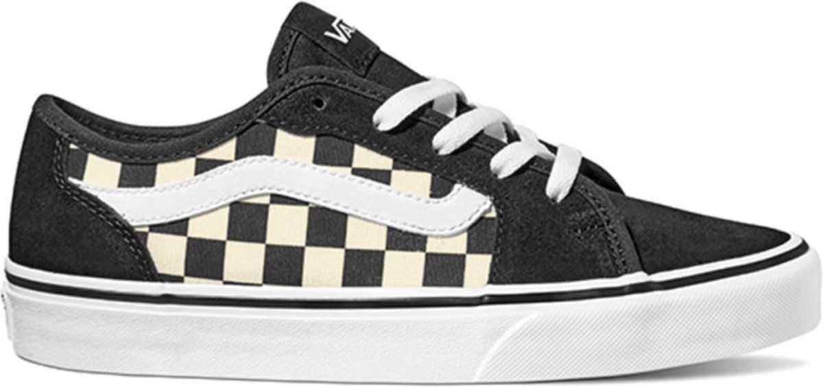 Vans Wm Filmore Decon - Sneakers - Checkerboard - Zwart/Wit - Maat 39