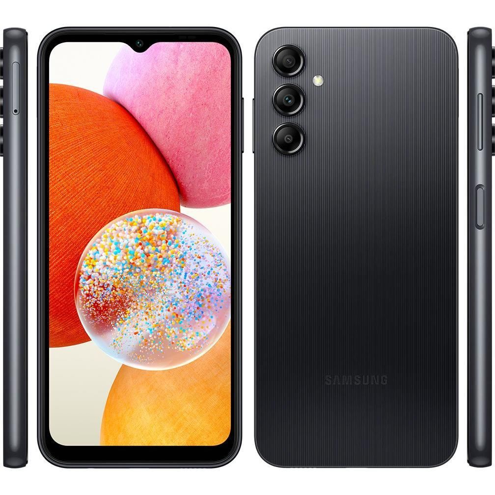 Samsung Galaxy A14 - Zwart - 128 GB - Dubbele fysieke simkaart refurbished, photo 2