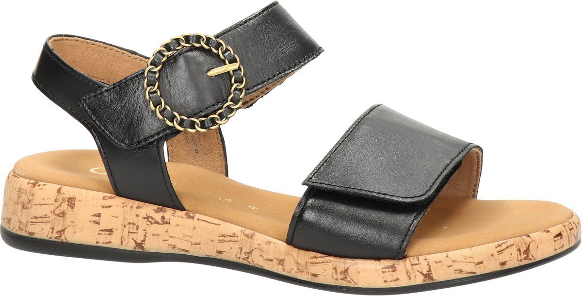 Gabor 62.734.57 - Dames Sandalen - Maat 39 - Zwart