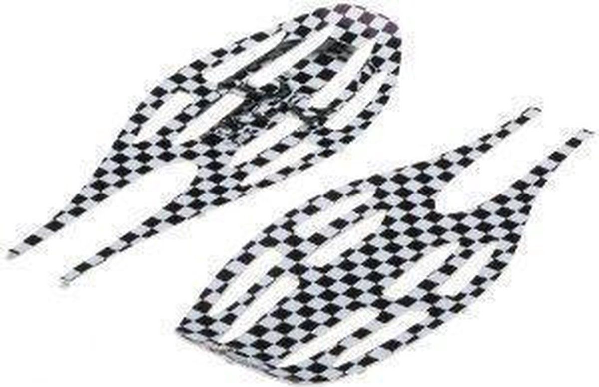 StreetSurfing Waveboard - Afdekplaten - Schaakbord Stijl