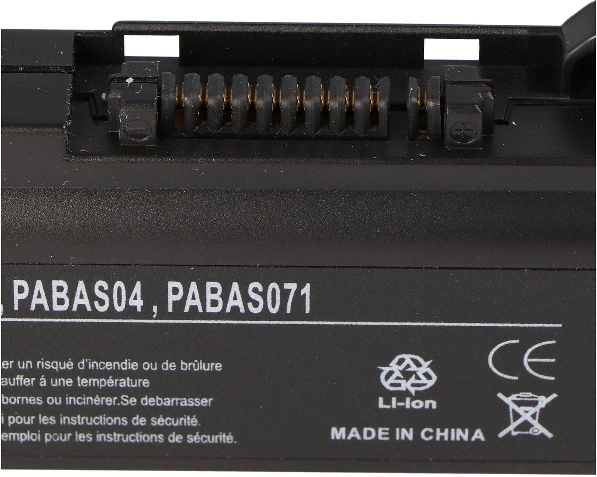 AccuCell-batterij geschikt voor Toshiba Tecra P10, P5, S4 met 4400mAh