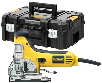 DeWalt DW333KT - Elektrische Decoupeerzaag - 800-3100rpm - Zaaglengte 26mm - Max. Zaagdikte Hout 130mm