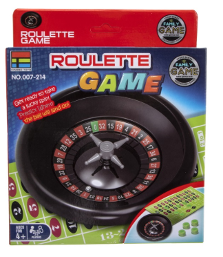 Merkloos Spel Roulette 17 Cm. 4785