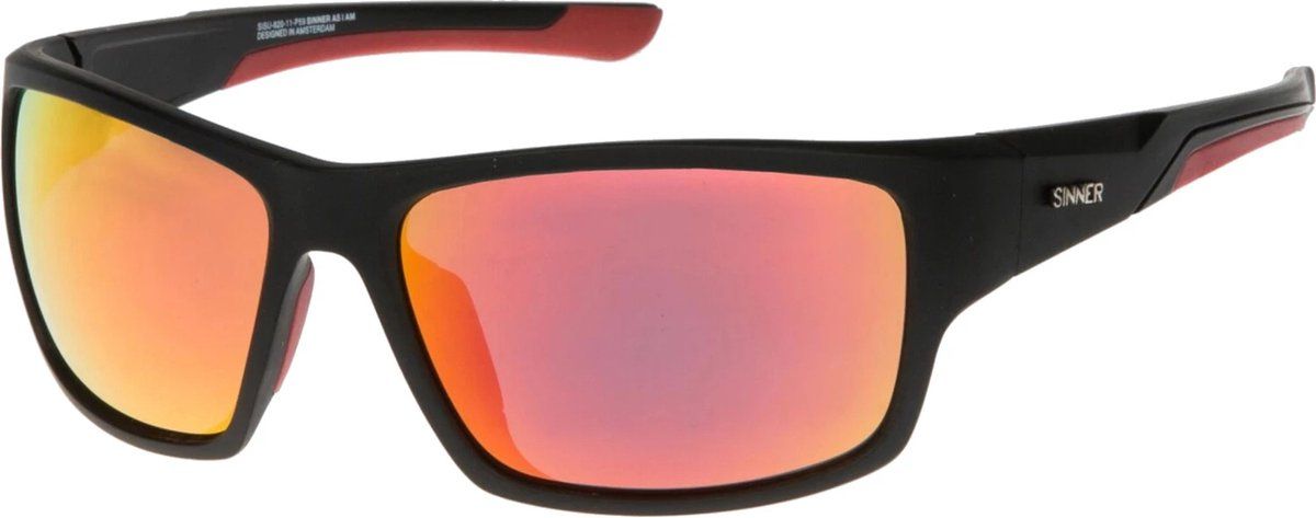 Sinner Lemmon - Gepolariseerde Zonnebril - 100% Uv-bescherming - Zwart
