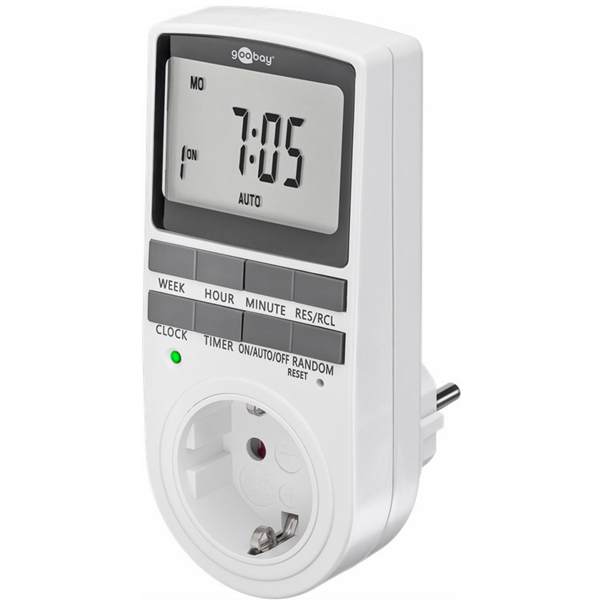 Merkloos Digitale Timer Met Groot Display, Programmeerbare Timer