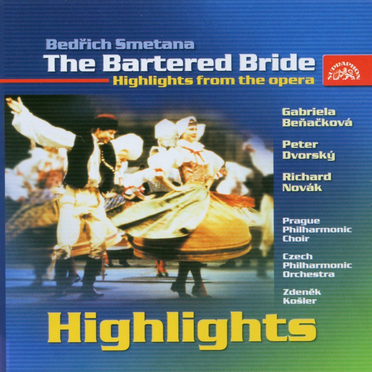 Czech Philharmonic Orchestra - Smetana, The Bartered Bride - Opera In 3 Acts (Cd)