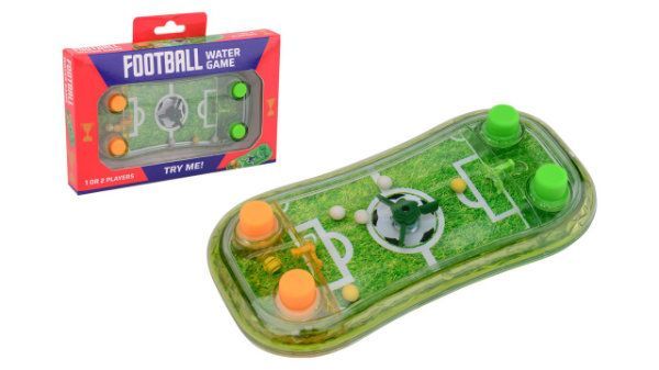 Voetbal waterspel - 2 spelers - behendigheid - 21 x 15 x 3 cm