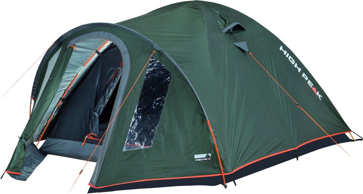 High Peak Nevada 2.1 - Koepeltent 2-persoons 210 X 140 Cm - Uv-bescherming 80 - Bosgroen
