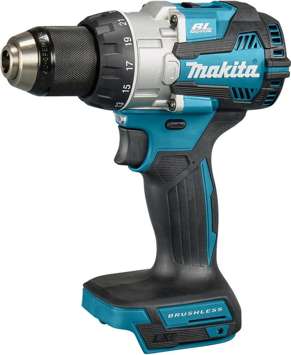Makita DHP489Z - Klopboor-/schroefmachine - 18V - 3 functies - 21 koppelinstellingen - 1,8kg