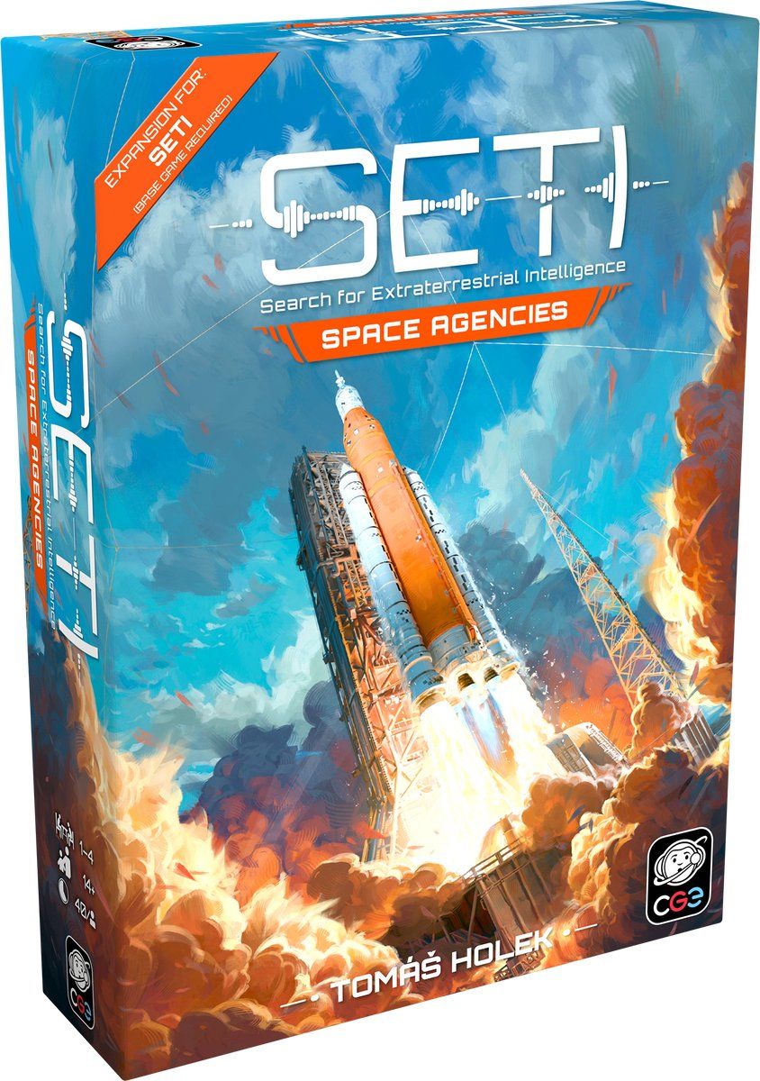 SETI - Space Agencies - Uitbreiding - 40 minuten speeltijd