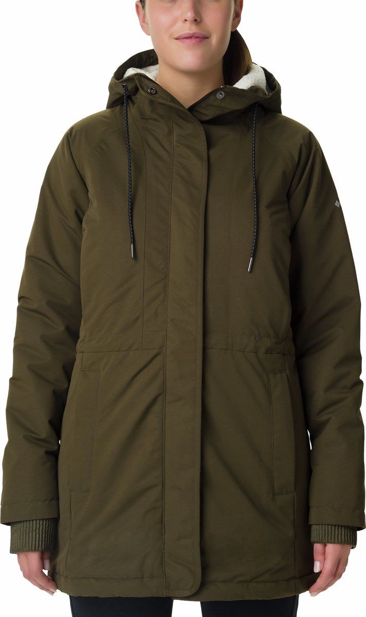 Merkloos Columbia South Canyon - Winterjas Dames - Sherpa Lining - Licht Gevoerd - M