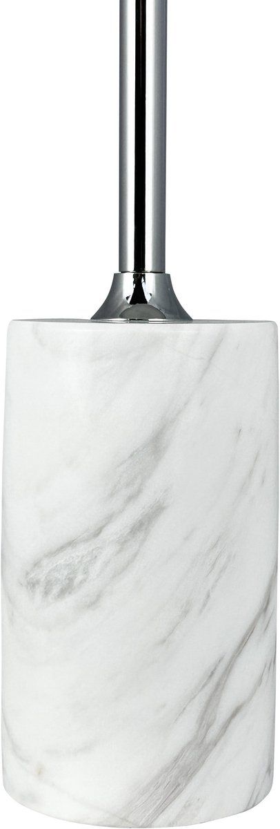 Dyberg Larsen Starlight - Oplaadbare Tafellamp - 3 Helderheidsniveaus - Chroom/Wit Marmer